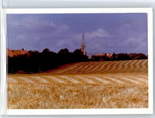Süderbrarup Fotoabzug, Blick zur Kirche