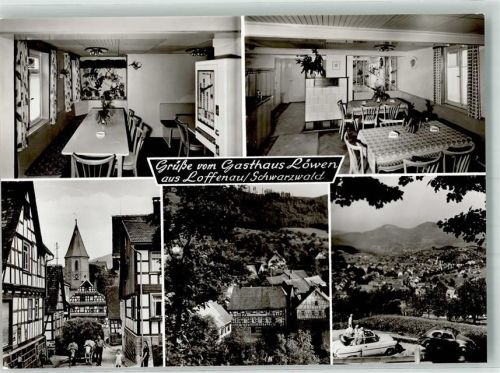 Loffenau Gasthaus zum Löwen VW Käfer Oldtimer