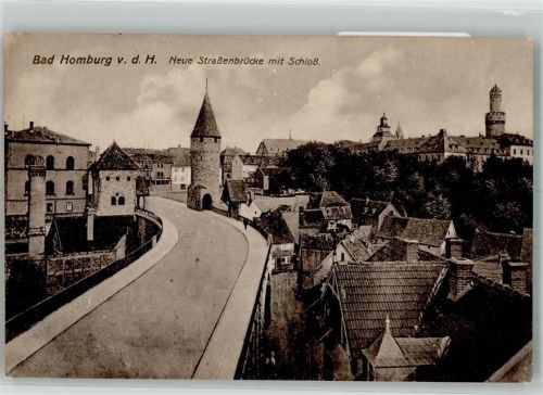 Bad Homburg Schloss Neue Straßenbrücke