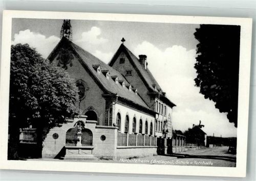 79336 W7834 Herbolzheim , Breisgau - Schule und Turnhalle Verlag Kurt Görtz Nr. 2439