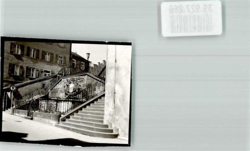Uffenheim Markgrafenbrunnen Foto Original aus Archiv eines Ansichtskartenverlags Ort handschriftlich