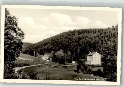 Bonndorf 1951 Kinder- Erholungsheim Steinabad