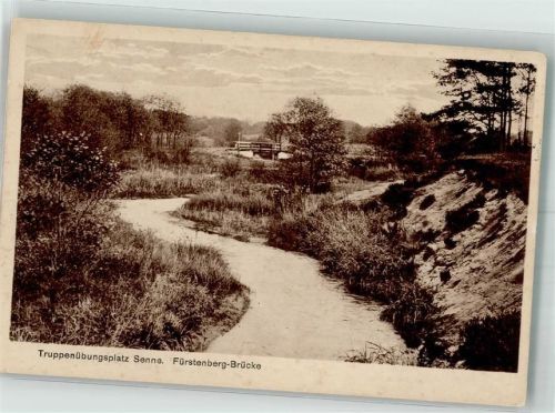 Paderborn Fürstenberg-Brücke Truppenübungsplatz Senne
