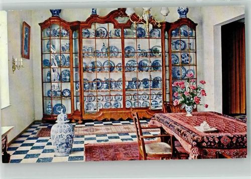 Porzellanschrank Geschenk d. Königs Wilhelm III. v. Holland