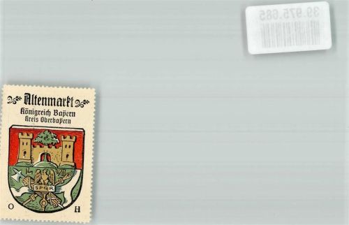 Altenmarkt Wappenmarke Kaffee Hag