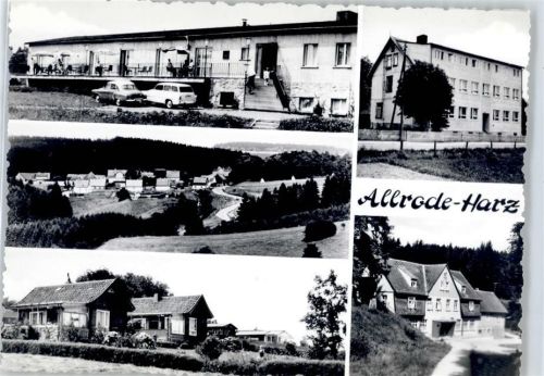 Allrode hermann Duncker Heim, Sanatorium, Luppbode Mühle, Ortsansicht