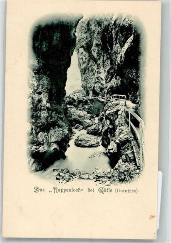 Dornbirn Rappenloch bei Gütle