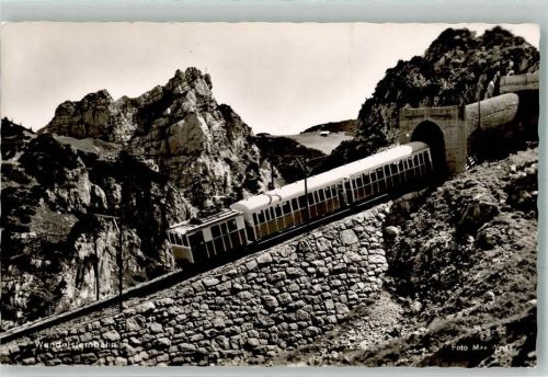 Wendelstein Die Wendelstein-Bahn Fotograf Max Weiß Hüttenstempel Wendelsteinhaus
