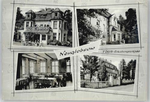 16775 O1431 Neuglobsow - FDGB-Erholungsobjekt