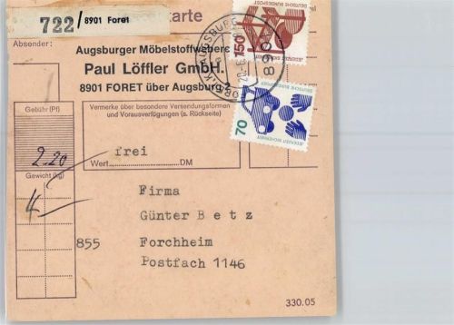 Foret Paketkarte