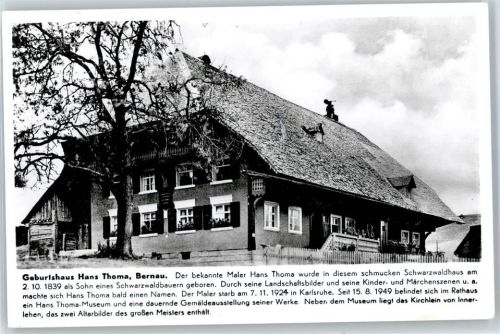 Bernau Geburtshaus Hans Thomas