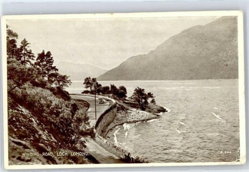 Glasgow Winding Road, Loch Lomond