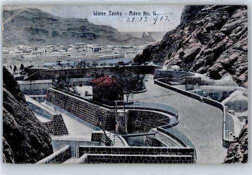 Aden 1912 Water Tanks