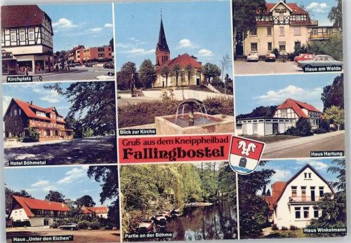 Fallingbostel Kirchplatz , Hotel unter den Eichen