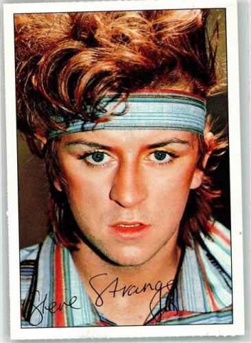 Steve Strange Bravo Autogrammkarte