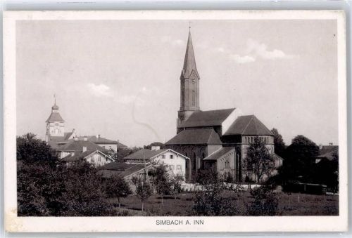 84359 W8346 Simbach a. Inn - Kirche