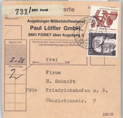 Foret Paketkarte