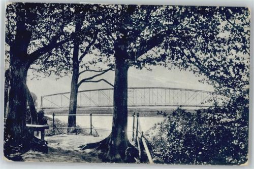 Nienburg Partie an der Weser, Fußgängerbrücke