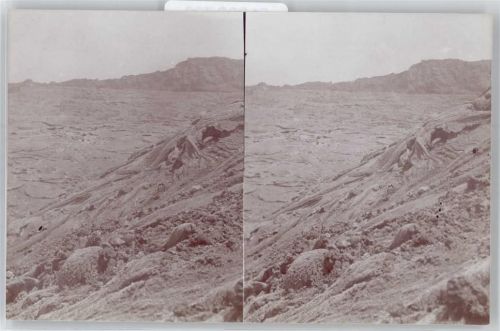 Vulkanlandschaft Stereobild