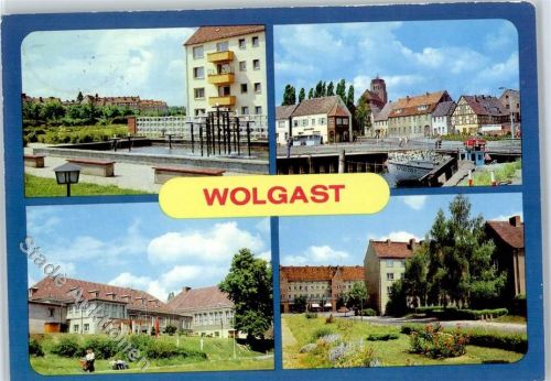 Wolgast Springbrunnen, Hafen, Hotel Vier jahreszeiten, Ludwig-van-Beethoven-Strasse