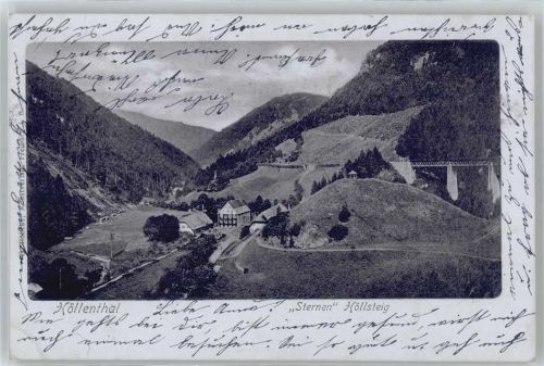 Altglashütten Gasthof Sternen, Höllenthal