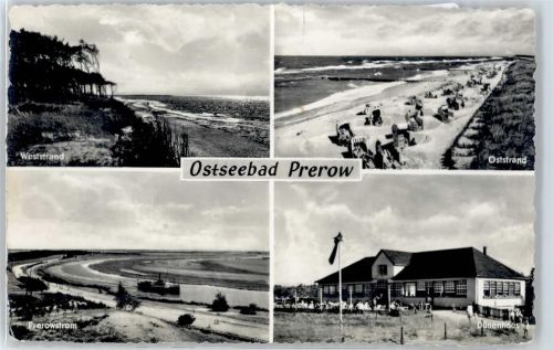 Ostseebad Prerow Weststrand, Oststrand, Prerowstrom, Dünenhaus