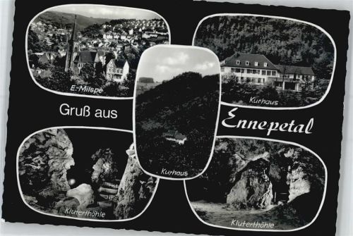 58256 W5828 Ennepetal - Milspe, Kurhaus, Kluterthöhle
