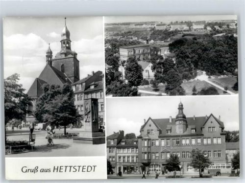 Hettstedt Markt, Kirche, Stadtpark, Rathaus