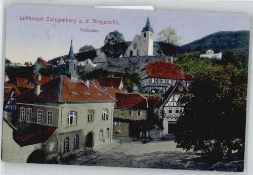 Zwingenberg Marktplatz