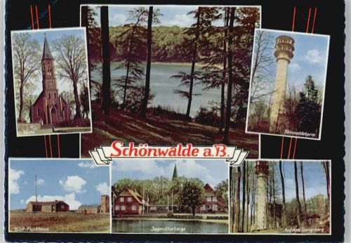 Schönwalde Kirche, Fernmeldeturm, NDR-Funkhaus, Jugendherberge, Auf dem Bungsberg