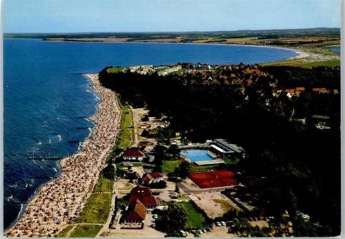 24321 W2322 Hohwacht (Ostsee) - Gesamtansicht, Strand