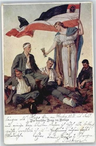 Deutsche Frau im Kriege