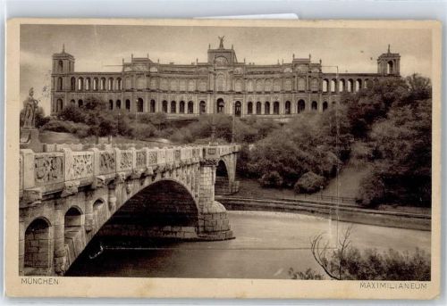 München Leporello, Maximilianeum, Brücke