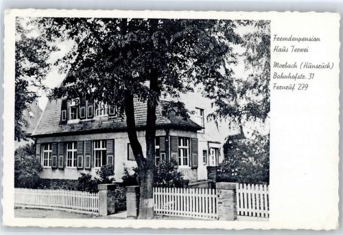 54497 W5552 Morbach , Hunsrück - Pension Haus Terwei