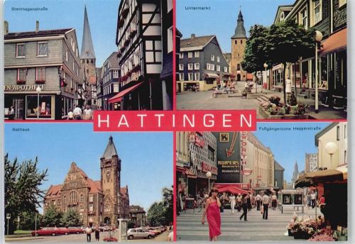 45525 W4320 Hattingen - Rathaus Markt AKU1