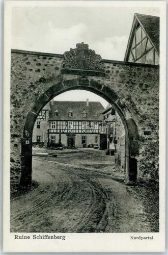 35390 W6300 Gießen , Lahn - Ruine Schiffenberg
