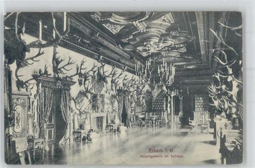 Erbach Hirschgalerie im Schloss