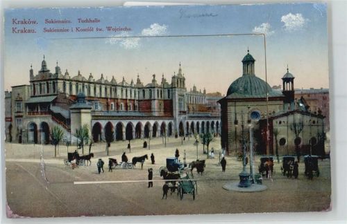 Krakau Leporello, Tuchhalle, Kutsche