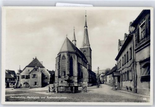 67146 W6705 Deidesheim - Marktplatz