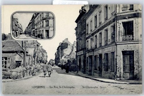 02200 Soissons - La Rue St. Christophe Cafe