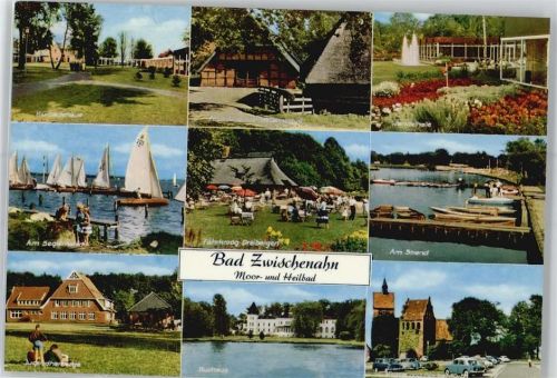 Bad Zwischenahn Wandelhalle, Am Strand, Kurhaus, Jugendherberge, Am Seglerhafen, Segelboot, Gasthaus Fährkroog Dreibergen, Kurbadehaus, Bauernhaus, Kirche
