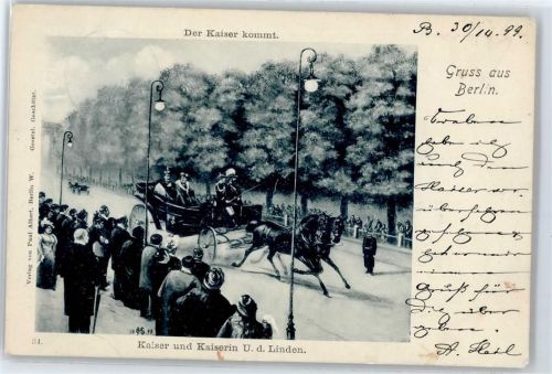 Der Kaiser kommt, Berlin