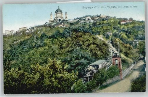 Torino Superga, Veduta con Funicolare
