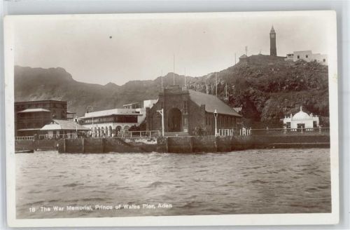 Aden - The War Memorial, Prince of Wales Pier