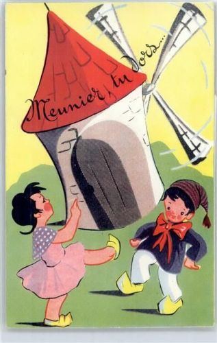 zum Öffnen, Vieilles chansons francaises, Meunier, tu Dors..., Windmühle Mechanik