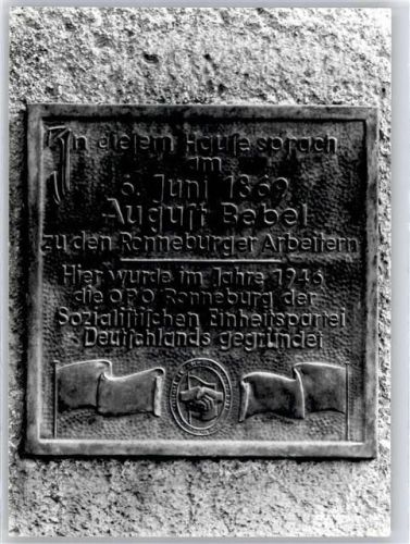 Ronneburg Gedenktafel