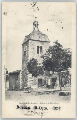 Laval-sur-Vologne Eglise de la Magdeleine, St-Germain-Laval