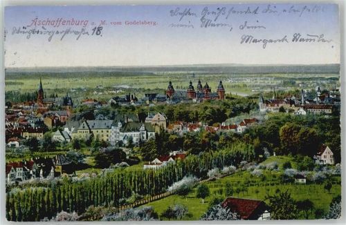 Aschaffenburg Vom Godelsberg