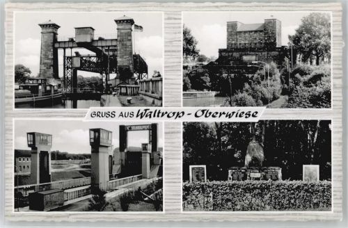 45731 W4355 Waltrop - Schiffshebewerk in Henrichenburg