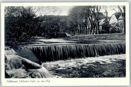 53937 W5372 Schleiden , Eifel 1956 - Wehr